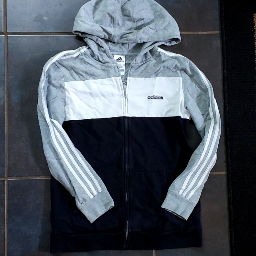 Adidas zipper sweatshirt